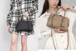 Light Gray 25cm Luxury Iconic Designer Bag - Image 3