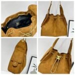 Wine Red 28 cm Luxury Iconic Designer Bag - Image 3