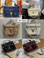 Earthy Sage 18cm Luxury Iconic Designer Bag - Image 5