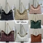 Crystal White 38cm Luxury Iconic Designer Bag - Image 3