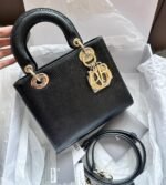 Black&Gold 14x18cm Luxury Iconic Designer Bag - Image 3