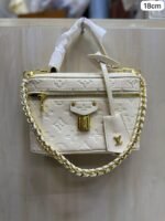 Heavenly White 18cm Luxury Iconic Designer Bag - Image 3