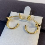JUSTE EARRINGS PINK GOLD - 925 Sterling Silver - 18k Gold Plated