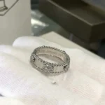 PERLEE DIAMOND RING - Silver, 5