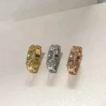 PERLEE DIAMOND RING - Gold, 5