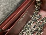MINI SQUARE FLAP BAG 17CM BLACK CAVIAR SILVER HARDWARE - Image 7