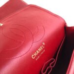 FLAP BAG JUMBO 30CM RED CAVIAR GOLD HARDWARE - Image 12