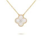 CHRISTMAS LIMITED EDITION NECKLACE COLLECTION - 2012-White Mother-of-Pearl