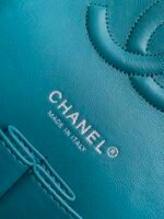 CC MEDIUM 25 CLASSIC BAG IN GREEN FOREST WOOL TWEED - Image 9