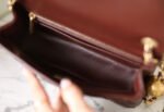 CHANEL 25S FLAP BAG 20 CM IN DARK BROWN LAMBSKIN WITH GOLD HARDWARE - Image 17
