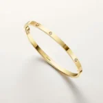 Branded, LOVE Bracelet, Compact Model, 6 Diamonds