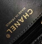 MINI RECTANGLE FLAP BAG 20CM BLACK CAVIAR GOLD HARDWARE - Image 8