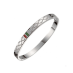 Branded Bracelet White Gold