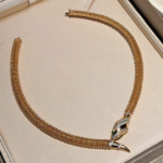 Branded Serpenti Necklace - Image 4