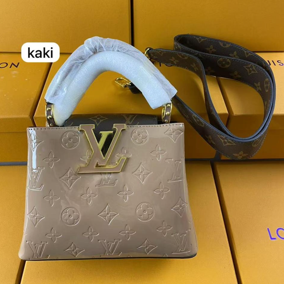 Screenshot 2026-06-06 at 13.12.12 Khaki Harmony 21 cm Luxury Iconic Designer Bag - Image 1