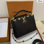 Pearl Noir 25 cm Luxury Iconic Designer Bag