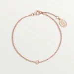 DAMOUR DIAMOND LINK BRACELET - Pink Gold
