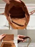 Butterscotch Tan 25cm Luxury Iconic Designer Bag - Image 3