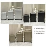 Medium Imperial Gold Luxury Iconic Designer Suitcase - Image 11