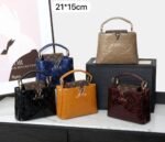 Khaki Harmony 21 cm Luxury Iconic Designer Bag - Image 2