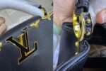 Pearl Noir 25 cm Luxury Iconic Designer Bag - Image 4