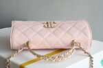CHANEL 25S KELLY 18 CM IN LIGHT PINK LAMBSKIN - Image 15