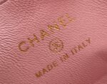 CHANEL 25S KELLY 18 CM IN LIGHT PINK LAMBSKIN - Image 18