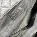 CHANEL 26S FLAP BAG 46 IN BLACK CAVIAR CALFSKIN - Image 9