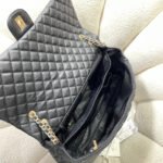 CHANEL 26S FLAP BAG 46 IN BLACK CAVIAR CALFSKIN WITH GOLD HARDWARE - Image 15