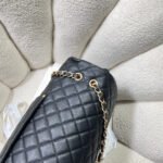 CHANEL 26S FLAP BAG 46 IN BLACK CAVIAR CALFSKIN WITH GOLD HARDWARE - Image 16