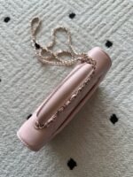 CHANEL 25S MINI FLAP BAG 19 IN LIGHT PINK CAVIAR LEATHER - Image 13