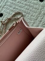 CHANEL 25S MINI FLAP BAG 19 IN LIGHT PINK CAVIAR LEATHER - Image 17