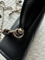 CHANEL 25S MINI FLAP BAG 19 IN BLACK CAVIAR LEATHER - Image 7