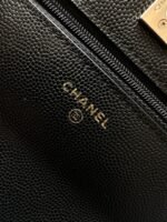 CHANEL 25S MINI FLAP BAG 19 IN BLACK CAVIAR LEATHER - Image 17