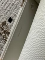 CHANEL 25S MINI FLAP BAG 19 IN WHITE CAVIAR LEATHER - Image 14
