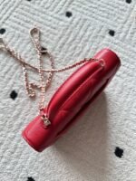 CHANEL 25S MINI FLAP BAG 19 IN RED CAVIAR LEATHER - Image 14