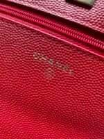CHANEL 25S MINI FLAP BAG 19 IN RED CAVIAR LEATHER - Image 16