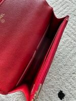 CHANEL 25S MINI FLAP BAG 19 IN RED CAVIAR LEATHER - Image 18