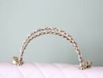 CHANEL 25S KELLY IN PASTEL PINK LAMBSKIN WITH GOLD HARDWARE - Image 2