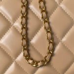 CHANEL 25S MINI FLAP BAG 22 IN TAN BROWN CALFSKIN GOLD HARDWARE - Image 18