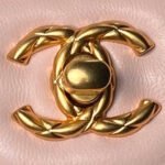 CHANEL 25S FLAP BAG 21 CM IN LIGHT PINK LAMBSKIN WITH TOP HANDLE - Image 5