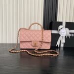 CHANEL 25S FLAP BAG 22 CM IN PINK CAVIAR WITH GOLD HARDWARE - Image 10
