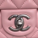 CHANEL 25S MINI FLAP BAG 18 IN PINK CALFSKIN - Image 4