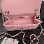 CHANEL 25S MINI FLAP BAG 18 IN PINK CALFSKIN - Image 6