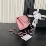 CHANEL 25S MINI FLAP BAG 18 IN PINK CALFSKIN - Image 3