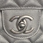 CHANEL 25S MINI FLAP BAG 18 IN DARK GRAY CALFSKIN - Image 12