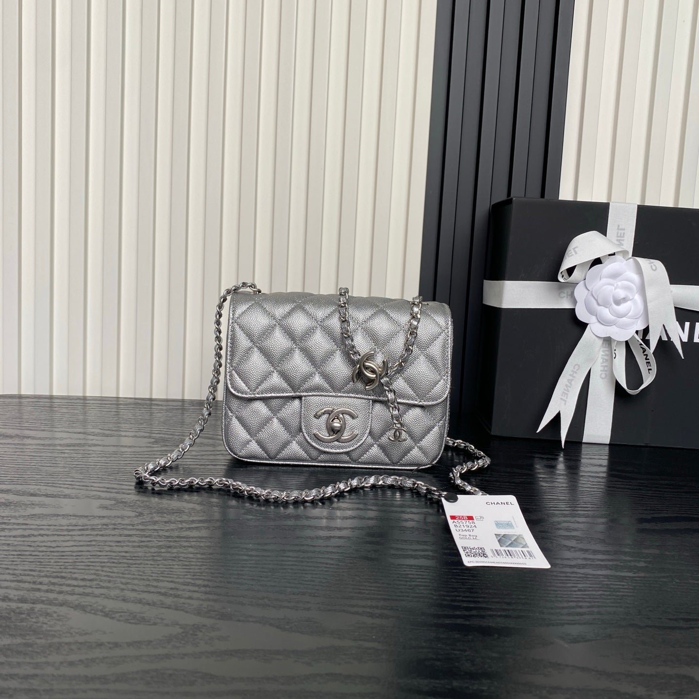 img_70762a6f_20250902_i1756811600910_1201_0_0_jpg CHANEL 25S MINI FLAP BAG 18 IN DARK GRAY CALFSKIN - Image 1