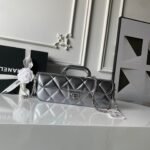 CHANEL 25S FLAP BAG 29 IN SILVER METALLIC CALFSKIN - Image 10