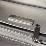 CHANEL 25S FLAP BAG 29 IN SILVER METALLIC CALFSKIN - Image 13