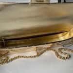 CHANEL 25S FLAP BAG 29 IN METALLIC GOLD CALFSKIN - Image 7